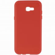 Чехол силиконовый Samsung Galaxy A7 (2017) A720 9508 красный
