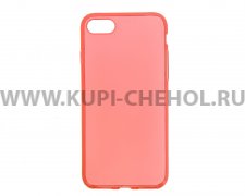 Чехол-накладка iPhone 7/8/SE (2020) красный глянцевый 0.3mm