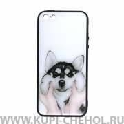 Чехол-накладка iPhone 5/5S Husky