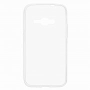 Чехол-накладка Samsung Galaxy J1 2016 / J120 iBox Crystal прозрачный глянцевый 1.25mm