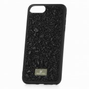 Чехол-накладка iPhone 7 Plus/8 Plus Swarovski Камешки Black