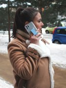 Чехол-накладка iPhone 14 Derbi Magnetic Stand Transparent Cyan
