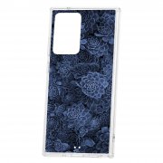 Чехол-накладка Samsung Galaxy Note 20 Ultra Kruche Print Каменная роза