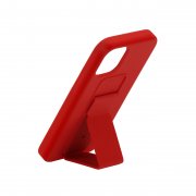 Чехол-накладка iPhone 12 mini Kruche Magnetic Stand Red