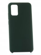 Чехол-накладка Samsung Galaxy A02s Derbi Slim Silicone-2 черно-зеленый