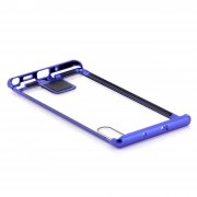 Чехол-накладка Samsung Galaxy Note 10 Kruche Push-pull Frameless Blue