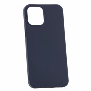 Чехол-накладка iPhone 12 Pro Max Derbi Slim Silicone-3 темно-синий