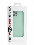 Чехол-накладка iPhone 12 Pro Kruche Liquid glass Light cyan