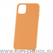 Чехол-накладка iPhone 11 Pro Max Derbi Slim Silicone-2 оранжевый