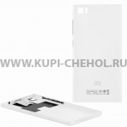 Xiaomi  Mi3  задняя крышка  AAA  арт. 9078  бел