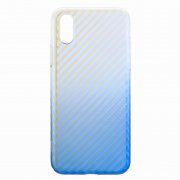 Чехол-накладка iPhone X/XS Hoco Lattice Blue