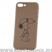 Чехол-накладка iPhone 7 Plus/8 Plus 33005 Dog Brown