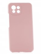 Чехол-накладка Xiaomi Mi 11 Lite Derbi Slim Silicone-3 розовый песок