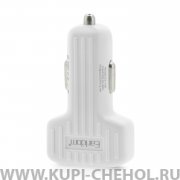 АЗУ 2USB+кабель USB-Type-C Earldom ES-130C 1m White