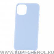 Чехол-накладка iPhone 11 Pro Derbi Slim Silicone-2 светло-голубой