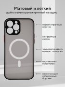 Чехол-накладка iPhone 14 Pro Max Kruche Skin Shell Magnet Black