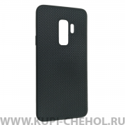 Чехол-накладка Samsung Galaxy S9 Plus New Color рифленый черный