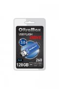 Флеш OltraMax 128Gb Blue USB 3.0 