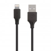 Кабель USB-iP WK Black 1m 2.4A 