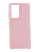Чехол-накладка Samsung Galaxy S21 Ultra Derbi Slim Silicone-2 розовый песок