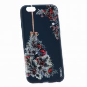 Чехол-накладка iPhone 6/6S Gresso Рождество синий