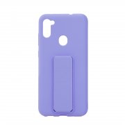 Чехол-накладка Samsung Galaxy M11/A11 Kruche Magnetic Stand Lilac purple