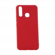 Чехол-накладка Vivo Y19 Red Line Ultimate Soft Touch красный 1.3mm