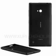 Задняя крышка Nokia 720 Lumia 8471 чёрная