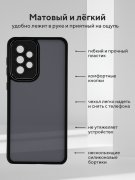 Чехол-накладка Samsung Galaxy A33 Kruche Camera Shine Black