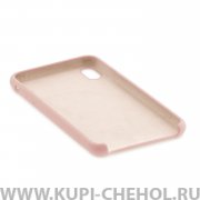 Чехол-накладка iPhone XS Max Derbi Slim Silicone-2 пудровый