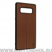 Чехол-накладка Samsung Galaxy Note 8 Hdci коричневый
