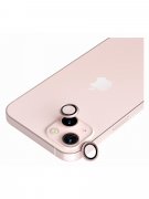 Защитное стекло для линз камеры iPhone 13 mini/iPhone 13 Amazingthing Aluminum Pink 2шт 0.33mm