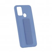 Чехол-накладка Huawei Honor 9A Derbi Magnetic Stand серо-голубой