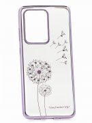 Чехол-накладка Samsung Galaxy S20 Ultra Kruche Flash drill Purple 