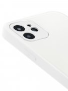 Чехол-накладка iPhone 12 Kruche Liquid glass White 