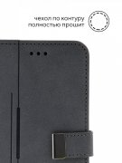 Чехол книжка Samsung Galaxy A12/M12 Kruche Flip Classic Gray
