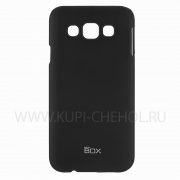 Чехол пластиковый Samsung Galaxy E5 E500H Skinbox 4People чёрный