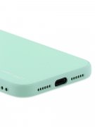 Чехол-накладка iPhone 12 Kruche Liquid glass Light cyan