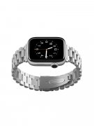 Ремешок для Apple Watch 42mm/44mm/45mm Viva Madrid Dayton Silver