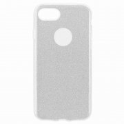 Чехол-накладка iPhone 7/8/SE (2020) Remax Glitter Silver