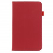 Чехол книжка Samsung Galaxy Tab A 8.0 T380 красный флотер к/з
