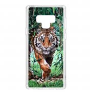 Чехол-накладка Samsung Galaxy Note 9 Kruche Print Крадущийся тигр