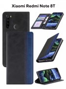 Чехол книжка Xiaomi Redmi Note 8T Kruche Purse Combi Black