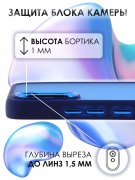 Чехол-накладка Xiaomi Redmi 9A Kruche Camera Shine Blue
