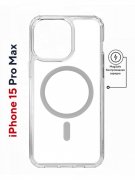 Чехол-накладка iPhone 15 Pro Max Kruche Acryl Magnet Crystal
