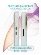 Чехол-накладка iPhone 14 Kruche Matte gradient Sky blue