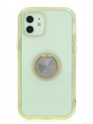 Чехол-накладка iPhone 12 Kruche Ring Yellow Чехол-накладка iPhone 12 Kruche Ring Yellow