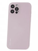 Чехол-накладка iPhone 12 Pro Kruche Liquid glass Grass purple