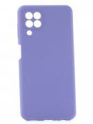 Чехол-накладка Samsung Galaxy A22/M22/M32 Kruche Silicone Plain Lilac purple