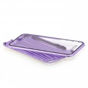Чехол-накладка iPhone 7/8/SE (2020) Kruche Metal Suitcase Purple